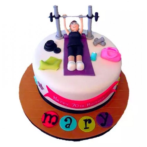 Body Builder Cake